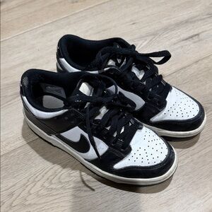 Nike Kids Black and White Sneakers
